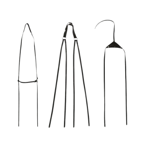 Set support enfarge - Noir