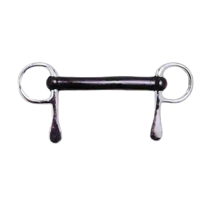 Mors en caoutchouc noir